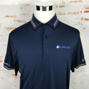 Under Armour Coldblack Mens Heat Gear Polo Shirt M